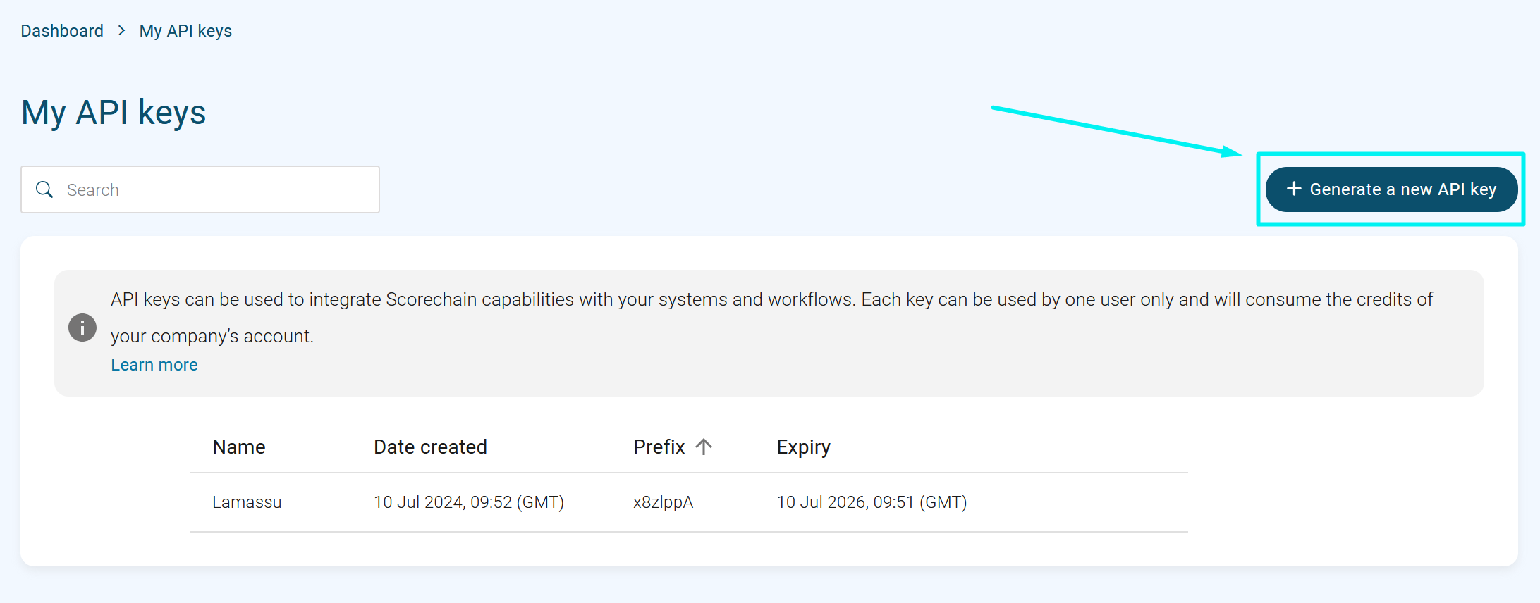 Generate a new API key.png