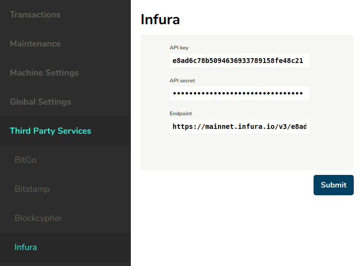 setting up ethereum wallet